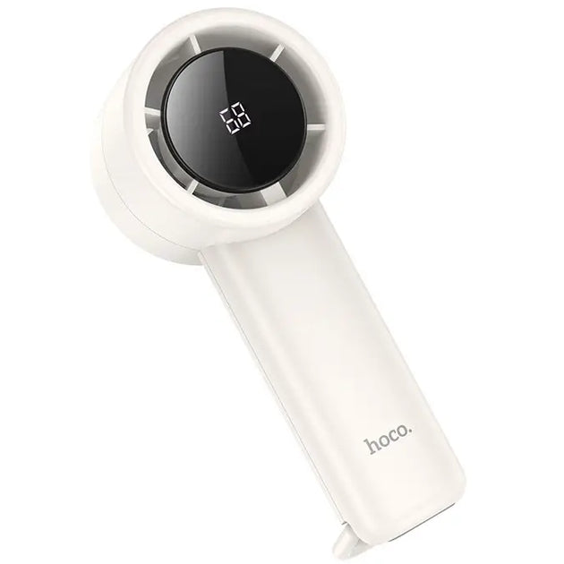 Hoco Portable Handheld Fan Powerful Compact & Rechargeable