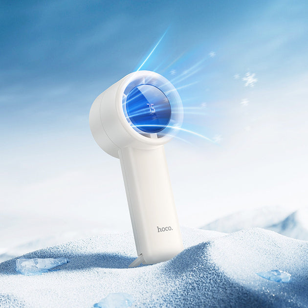 Hoco Portable Handheld Fan Powerful Compact & Rechargeable